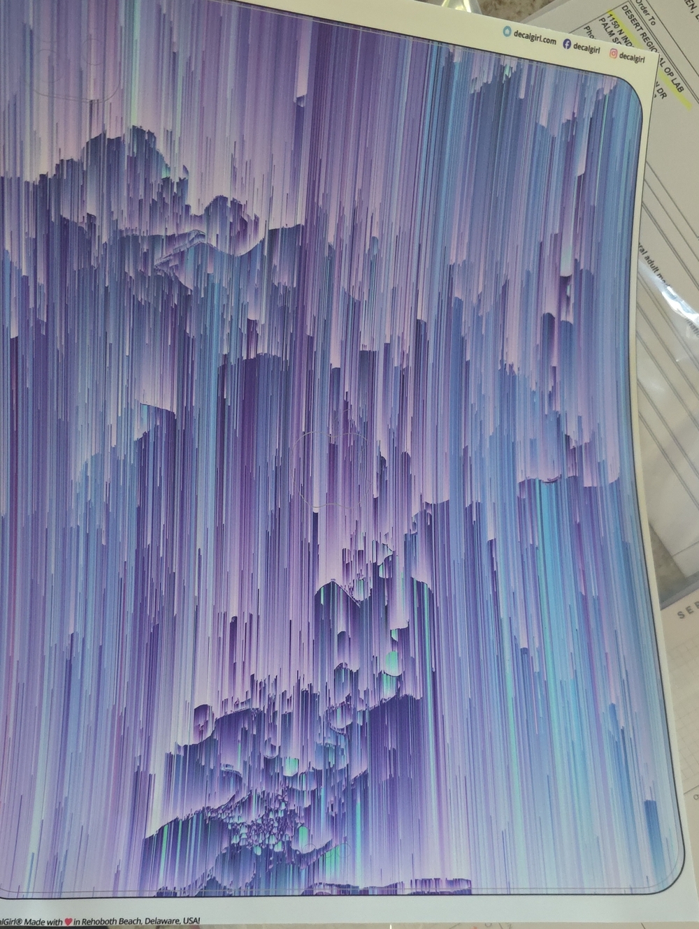 iPad Skin iPad PRO 13 (M4) With Exposed logo. LUNAR MIST